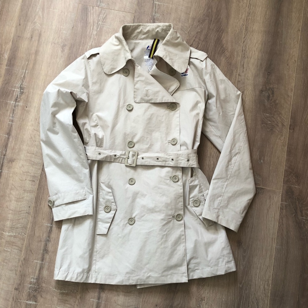 K-way trench coat